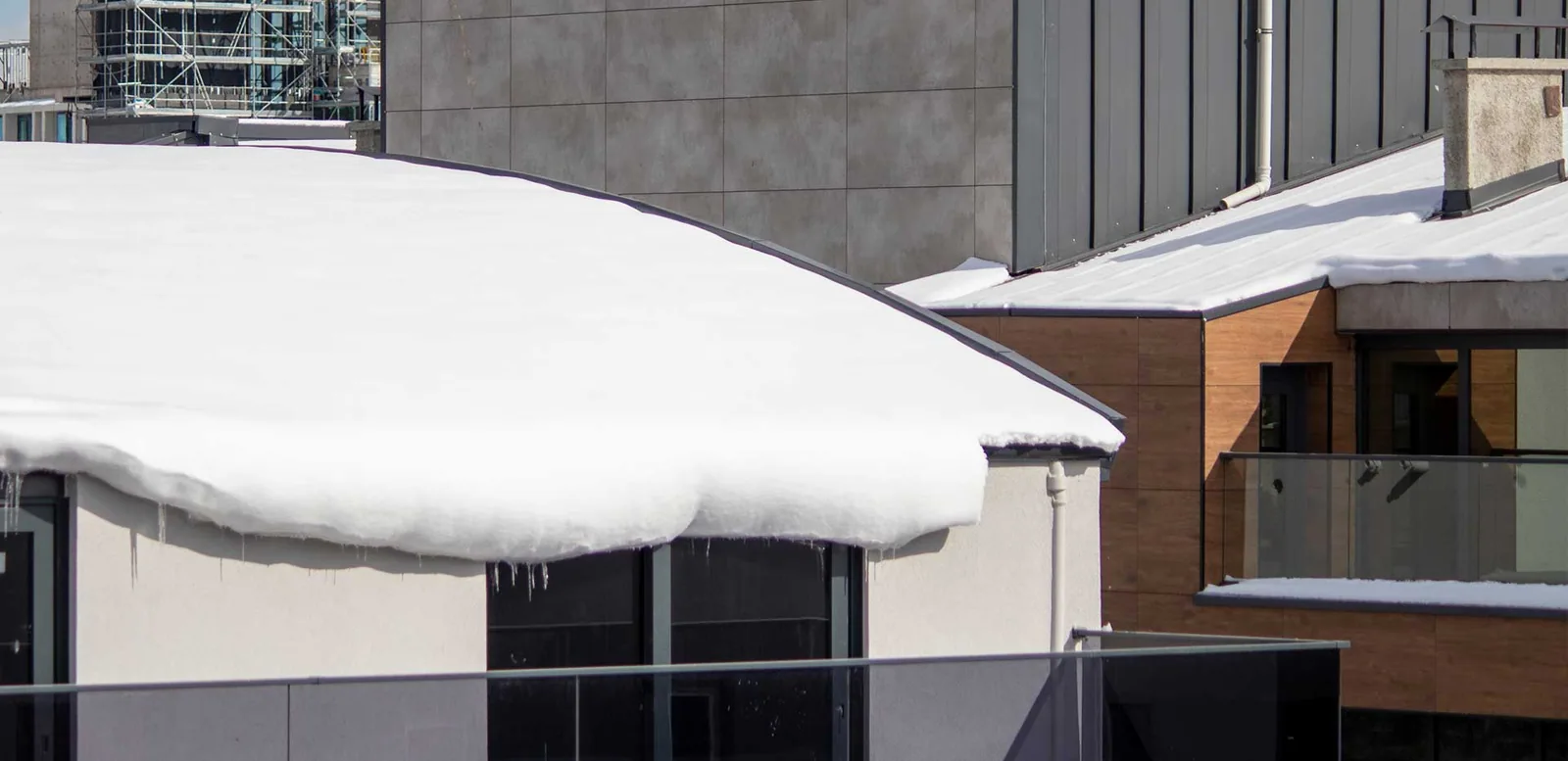 Commercial Snow and Ice Roof Damage Repair in Lynn, MA