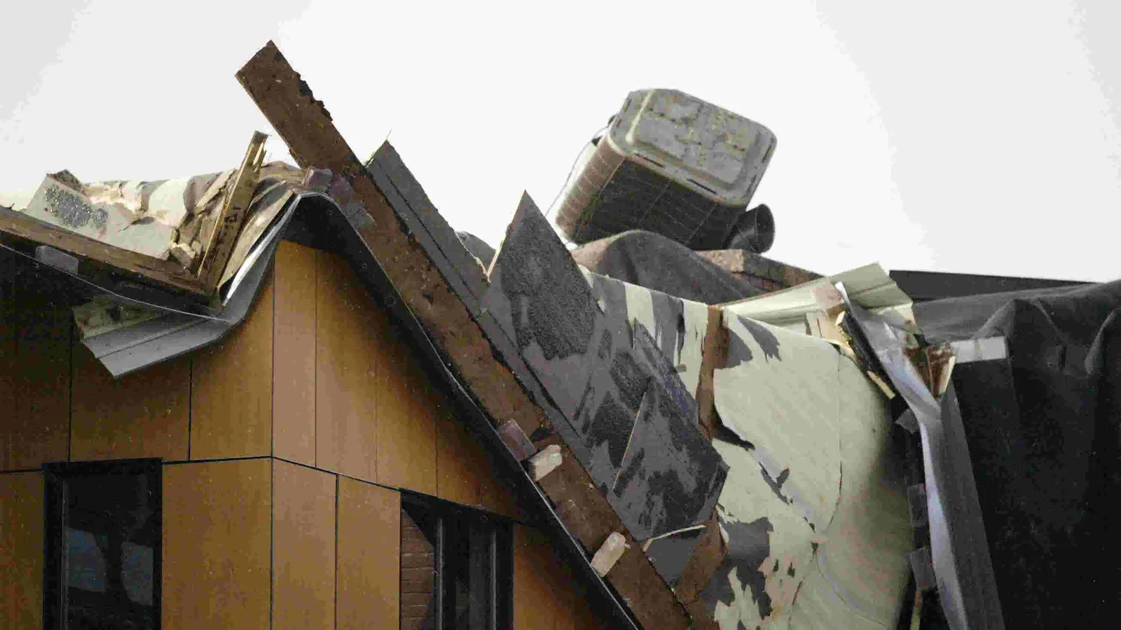 Wind Damage Commercial Roof Repair in Lynn, MA