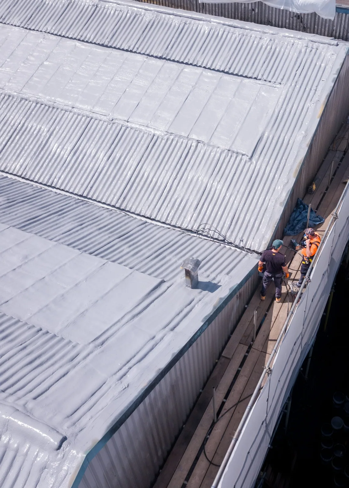 Commercial roof work near Lynn, MA