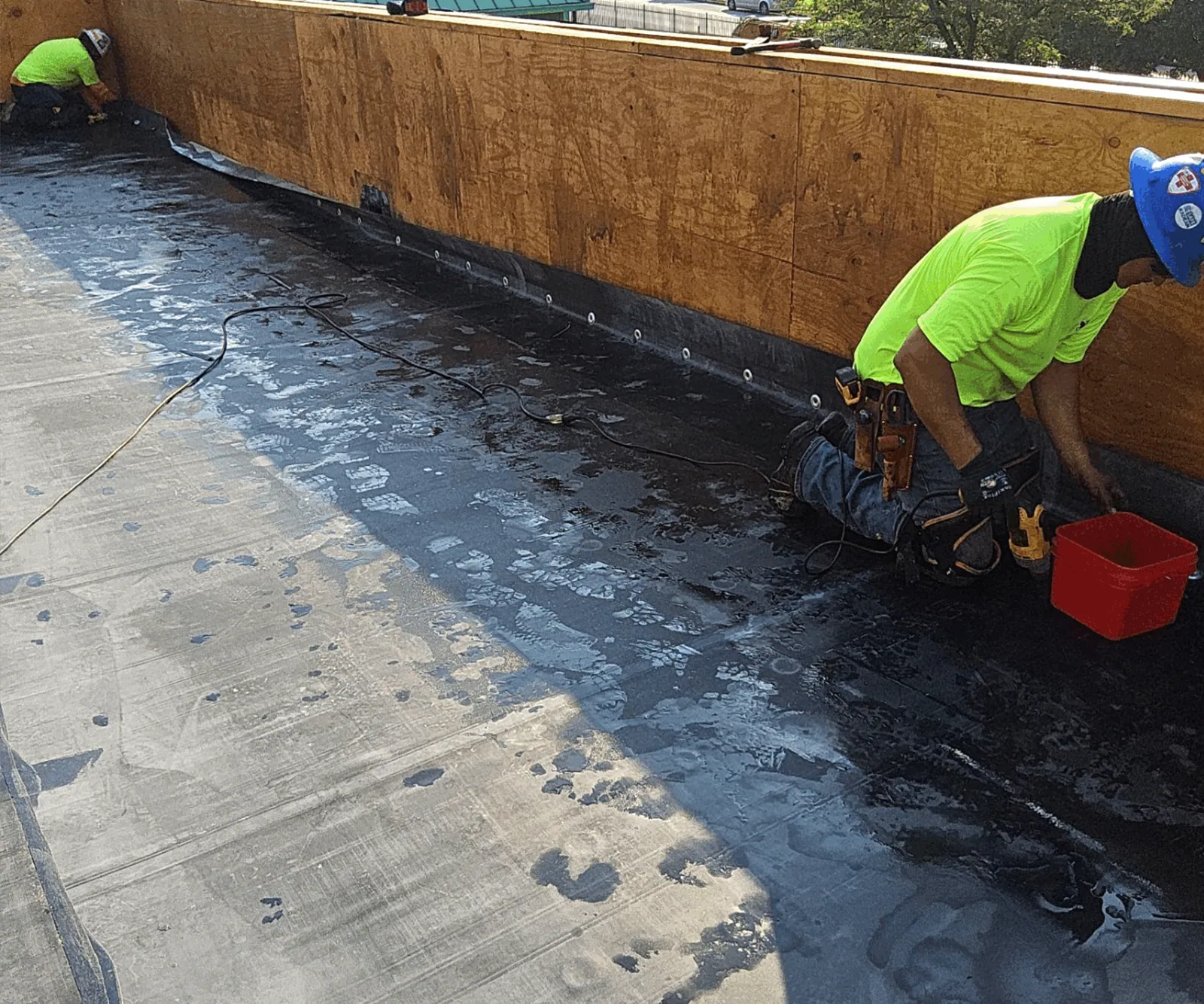 Commercial roof work near Lynn, MA