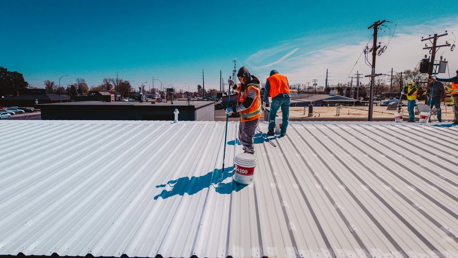 Commercial Roof Coating Restoration in Lynn, MA