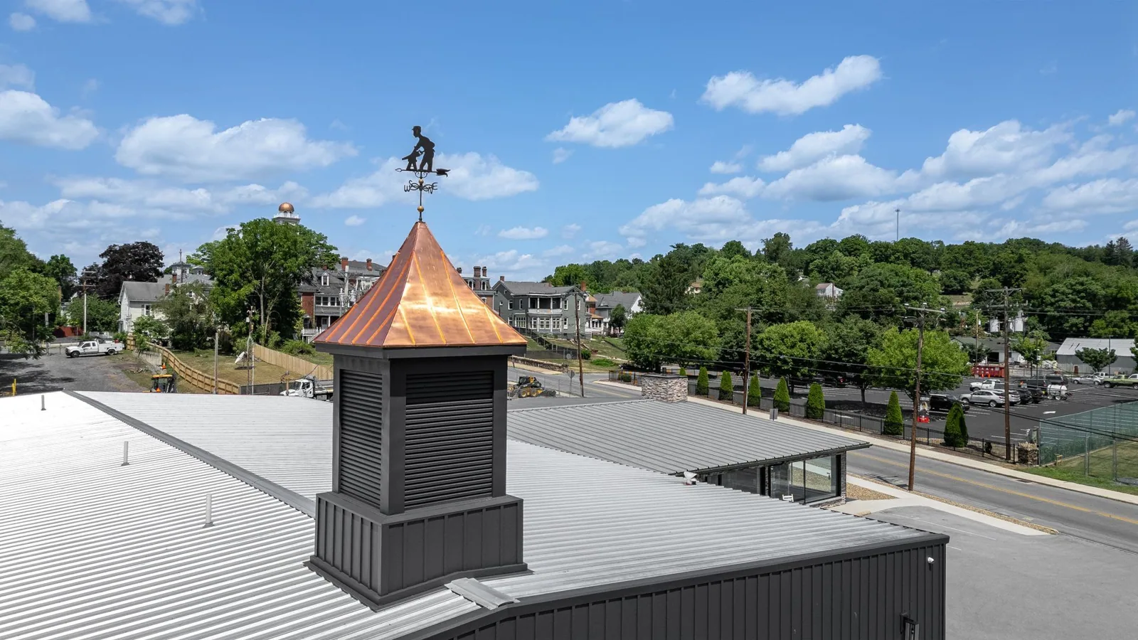 Ponding Water Commercial Roof Repair in Lynn, MA